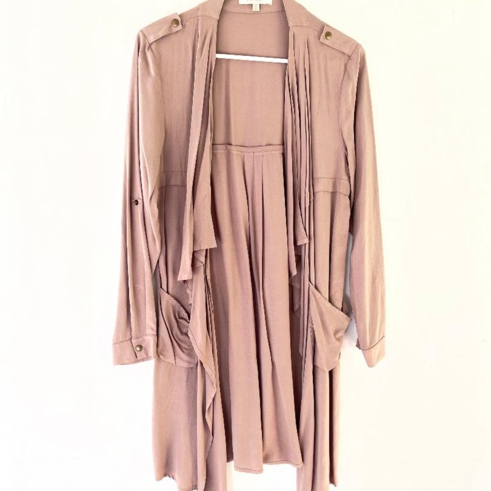 ANGL long sleeve casual jacket size medium